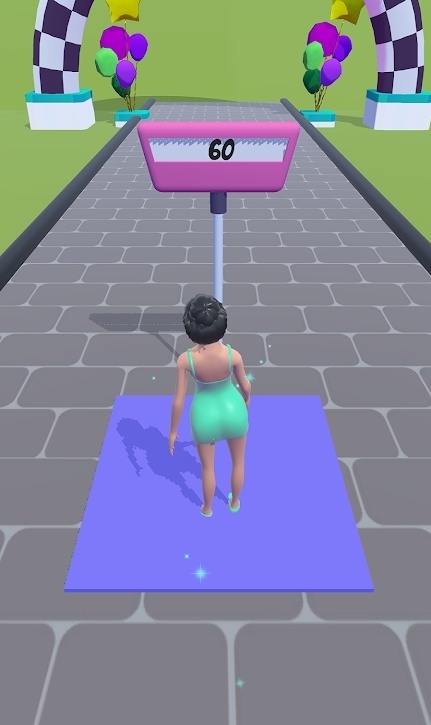 身体竞赛跑酷者