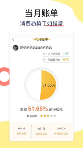 松鼠记账记账