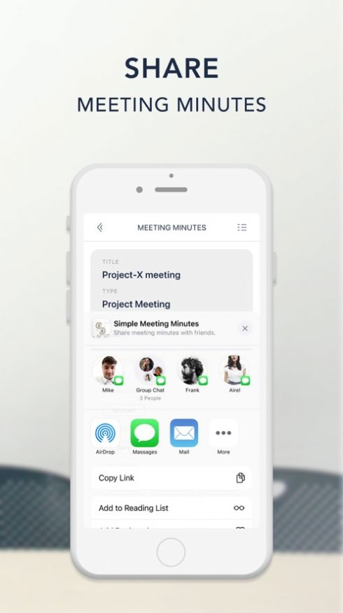 SimpleMeetingMinutes